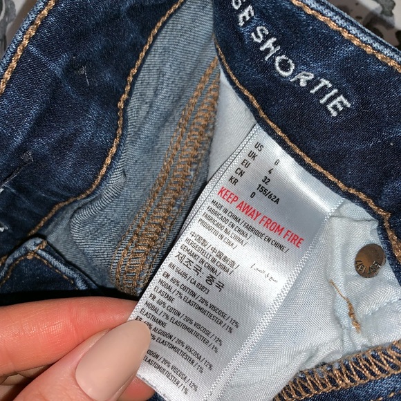 American Eagle High Waisted Jean Shorts - Picture 3 of 3